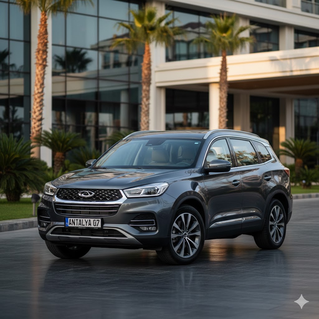 Chery Tiggo 8 Pro Rental Antalya
